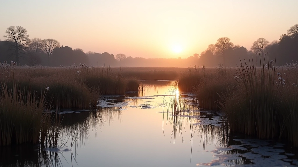 Owl habitat wetland